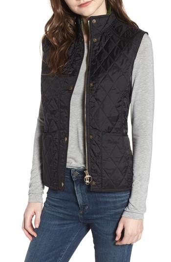 Women's Barbour Summer Liddesdale Gilet Vest Us / 18 Uk - Black