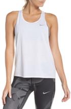 Women's Nike Dry Miler Crossback Tank - White