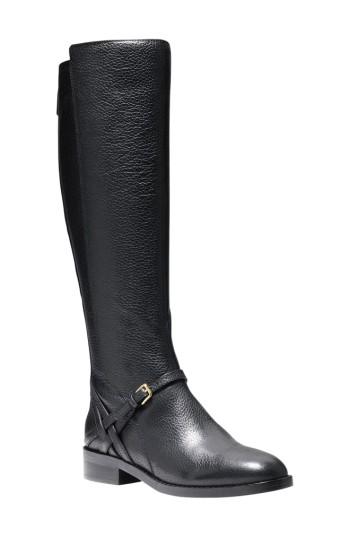 Women's Cole Haan Pearlie Boot, Size 6 Wide Calf M - Black