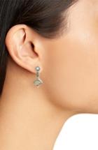 Women's Konstantino Eched Sterling Silver & Gold Drop Earrings