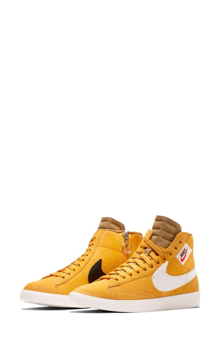 Women's Nike Blazer Mid Rebel Sneaker M - Yellow