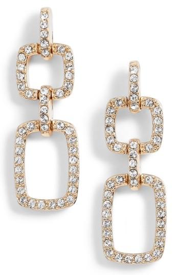 Women's Judith Jack Pave Crystal Drop Earrings