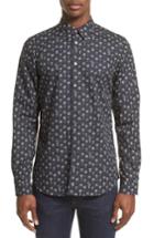 Men's Ps Paul Smith Palm Tree Mushroom Print Shirt