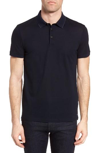 Men's Boss Penrose Mercerized Cotton Polo
