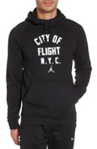 Men's Nike Jordan Wings City Of Flight Fleece Hoodie, Size - Black