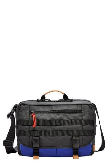 Men's Fossil Sportsman Messenger Bag - Blue