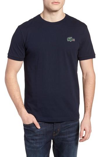 Men's Lacoste Vintage Croc Crewneck T-shirt (3xl) - Blue