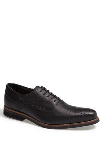 Men's Blackstone 'cm 03' Cap Toe Oxford -7.5us / 40eu - Black