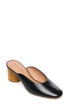 Women's Badgley Mischka Phoebe Embroidered Mule .5 M - Black