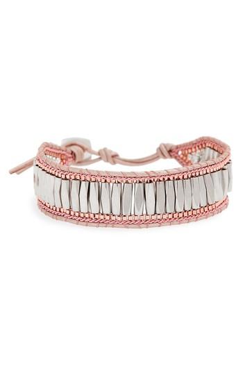 Women's Nakamol Design Beaded Leather Bracelet