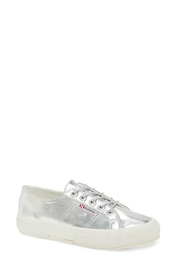 Women's Superga 2750 Synleadiamondmirrorw Sneaker .5us / 37eu - Metallic