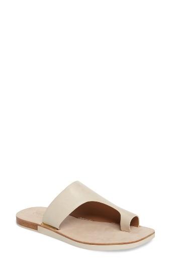 Women's Calvin Klein Rinona Toe Loop Sandal M - White