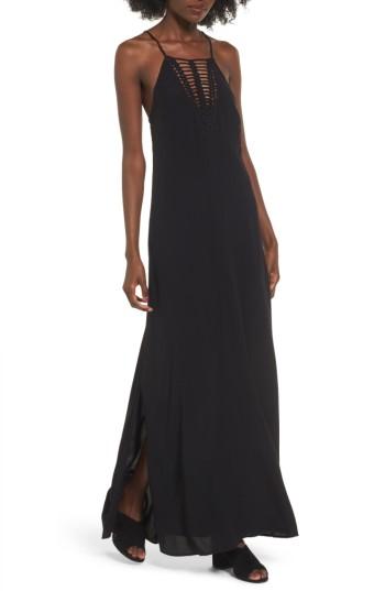 Women's Astr The Label Hermosa Maxi Dress - Black