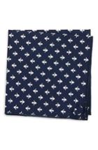 Men's Armstrong & Wilson Wall Paper Cotton Pocket Square