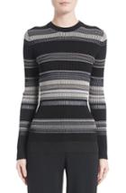 Women's Proenza Schouler Stripe Rib Knit Top - Black