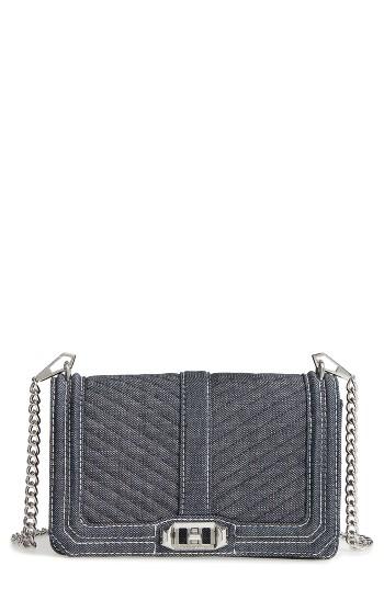 Rebecca Minkoff Love Denim Crossbody Bag -