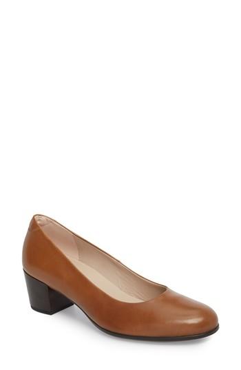 Women's Ecco Shape 35 Pump -5.5us / 36eu - Brown