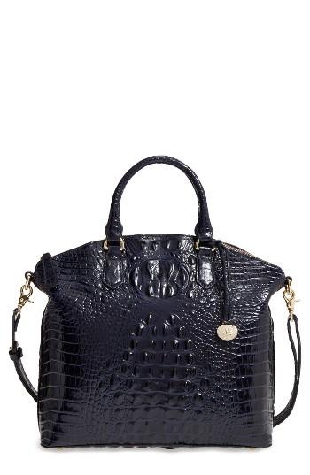 Brahmin 'melbourne - Large Duxbury' Satchel - Blue