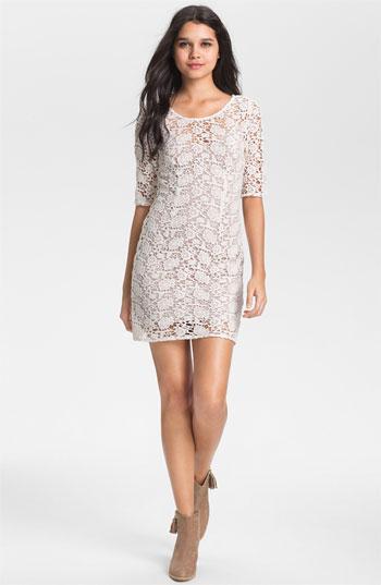 Lily Aldridge For Velvet By Graham & Spencer Crochet Lace