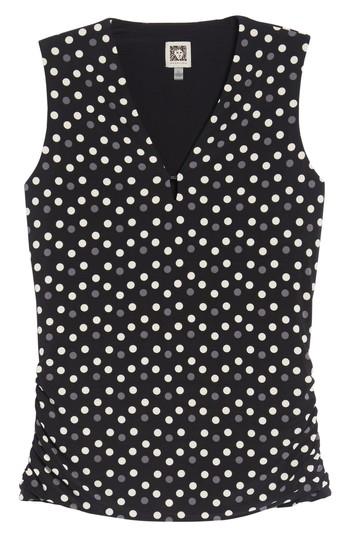 Women's Anne Klein Splashy Dot Matte Jersey Top