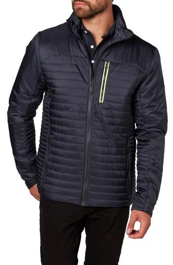 Men's Helly Hansen 'crew' Water & Wind Resistant Primaloft Jacket - Blue