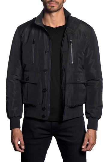 Men's Jared Lang Military Jacket, Size - Black