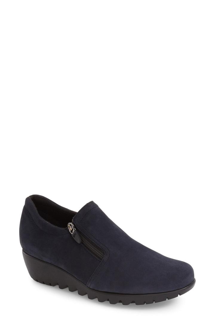 Women's Munro Napoli Zip Bootie .5 M - Blue