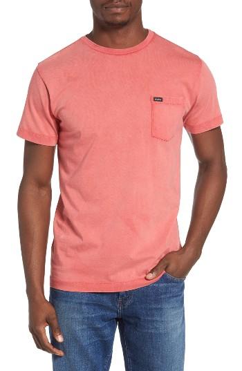 Men's Rvca Ptc Fade T-shirt - Red