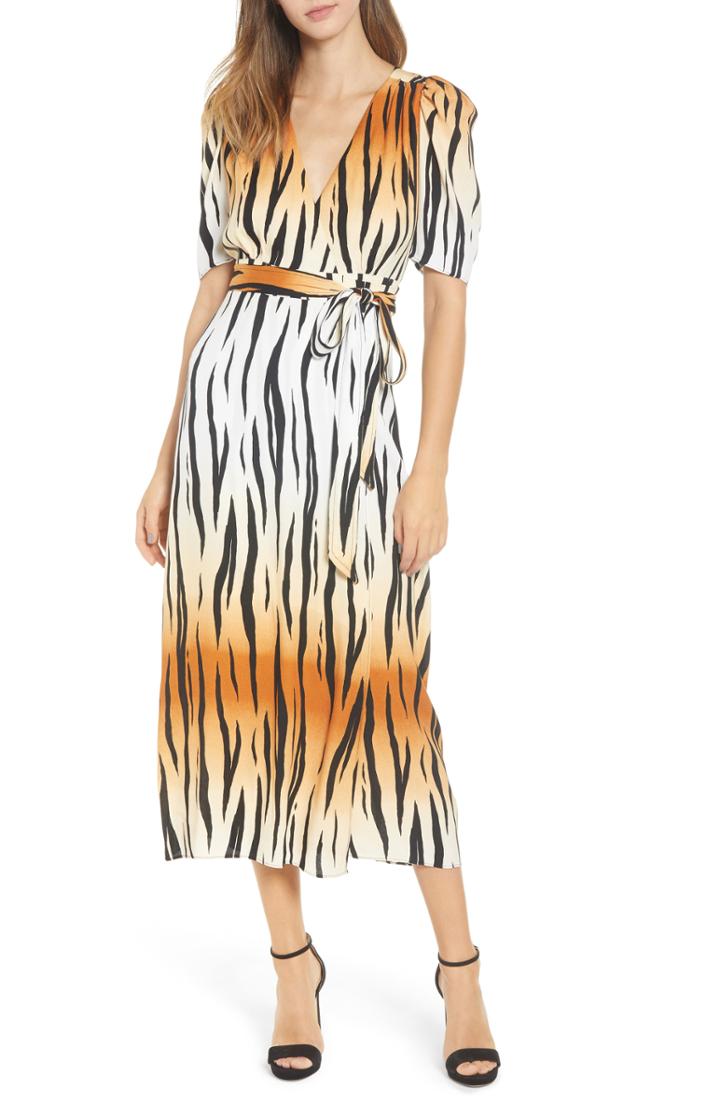 Women's Afrm Amal Maxi Dress - Black