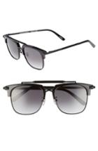 Women's Pared Cocktails & Dreams 53mm Sunglasses - Black/ Matte Black/ Grey