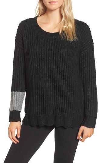 Women's James Perse Chunky Armband Sweater - Black