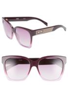 Women's Moschino 56mm Sunglasses - Cyclamen