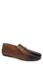Men's Tod's Doppia Bar Driver Us / 9uk - Brown