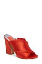 Women's Dolce Vita Henry Block Heel Slide M - Orange