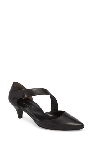Women's Paul Green Nicki Asymmetrical Pump Us / 7.5uk - Black