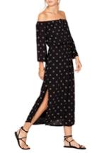 Women's Amuse Society Cruz Off The Shoulder Dress - Black