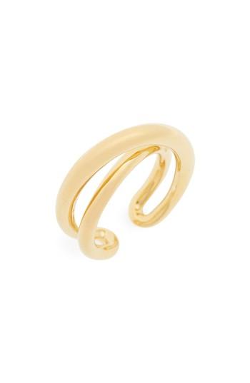 Women's Charlotte Chesnais Index Initial Vermeil Open Ring