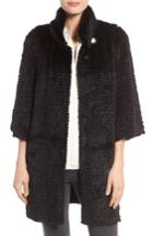 Women's Linda Richards Genuine Mink Fur Jacket