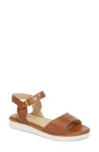 Women's Hush Puppies Quarter Strap Sandal .5 M - Brown