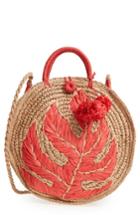 Tommy Bahama Pirro Woven Straw Tote - Brown