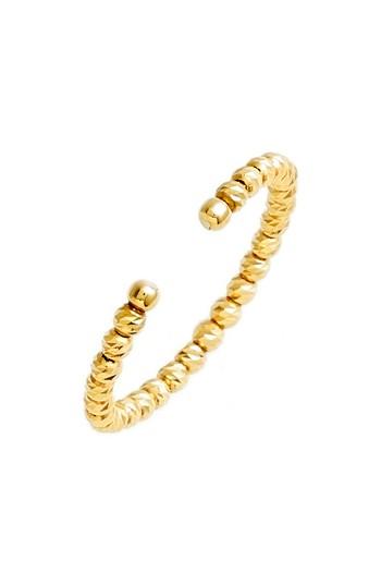 Women's Poppy Finch Shimmer Open Stack 18k Gold Ring