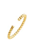 Women's Poppy Finch Shimmer Open Stack 18k Gold Ring