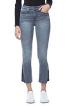 Women's Good American Good Boot Crop Bootcut Jeans - Grey