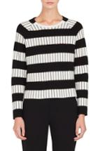 Women's Akris Stripe Sweater - Black
