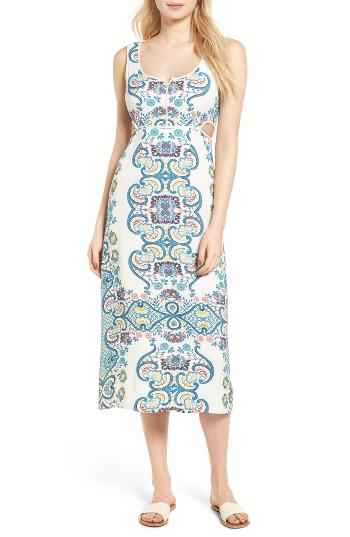 Women's Ella Moss Lover Tapestry Midi Dress - Ivory