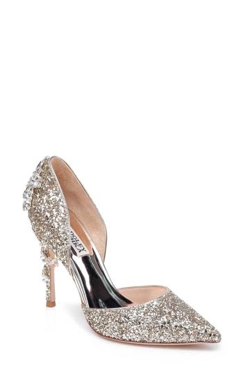 Women's Badgley Mischka Vogue D'orsay Pump M - Metallic