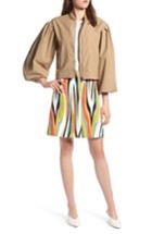 Women's Halogen Blouson Sleeve Jacket - Brown