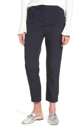 Women's Willow & Clay Tonal Dot Slim Pants - Blue