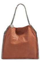 Stella Mccartney 'small Falabella - Shaggy Deer' Faux Leather Tote - Brown