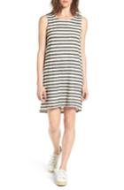 Women's Caslon Tie Back Stripe Dress